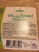Soupe de Légumes (en Conserve, Condensée)