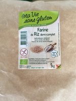Farine De Riz Demi-complet Bio - 3000 G - Ma Vie Sans Gluten