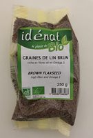 Graines de lin brun
