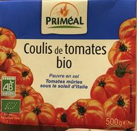 Coulis De Tomates Bio