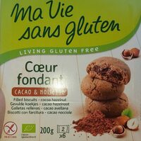 Cœur Fondant cacao & noisettes
