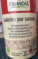 Galettes Pur Sarrasin
