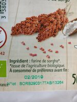 Farine de Sorgho Bio