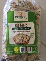 Riz mélo soja wakamé