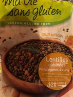 Lentilles Cuisinées Petits Légumes Curry