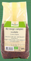 Riz rouge complet incollable