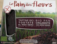 Bio pan crujiente con arroz negro
