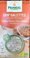 Mix' galette veggie burger