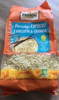 Porridge express curcuma et quinoa