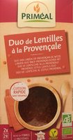 Duo de lentilles à la provençale