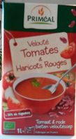 Velouté tomates et haricots rouges