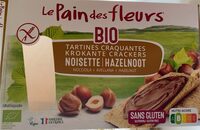 Tartines craquantes noisette
