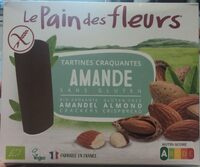 Tartines craquantes BIO à l'amande sans gluten