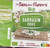Pain des fleurs sarrasin doux