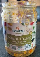 Tajine de légumes, olives et citron
