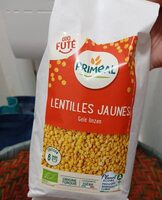 Lentilles jaunes