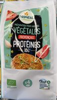 Préparation pour galettes végétales provençale