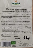 Macaroni demi-complets
