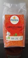 Lentilles Corail Bio