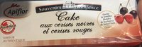Cake aux Cerises Noires et Cerises Rouges