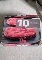 10 steaks hachés pur boeuf