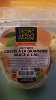 Tropic apéro olives a la gransoise sauce à l'ail