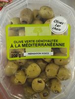 Olive Verte Dénoyautée à la Méditerranéenne