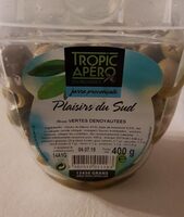 Olives vertes denoyautées