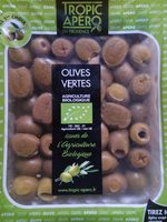 Olives vertes dénoyautées Bio