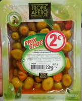 Olives vertes cassées piquantes