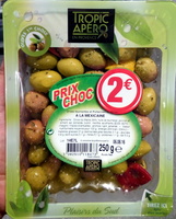 Olives Vertes tournantes et Picholines du Maroc à la Mexicaine