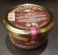 Spécialité à base de foie gras de canard et de figue