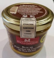 Bloc de foie gras de canard du Sud ouest