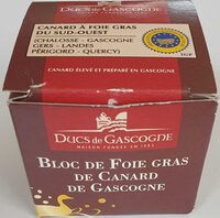 Bloc de Foie Gras de Canard de Gascogne