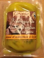 Foie gras de canard entier mi-cuit au poivre