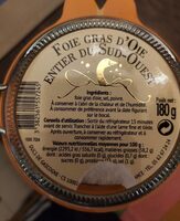 Foie gras d'oie entier du Sud-Ouest