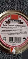 Pâte de gascon à  l armagnac