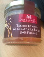 Terrine de magret de canard a la royale