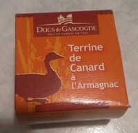 Terrine de canard à l'armagnac