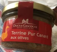 Terrine pur canard aux olives