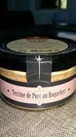 Terrine de porc au roquefort