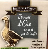Terrine d’oie poire et jus de truffe