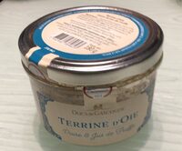 Terrine d’oie poire et jus de truffe