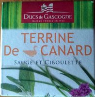 Terrine de Canard sauge et ciboulette