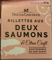 Rillettes aux deux saumons