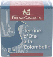Terrine d'oie à la colombelle