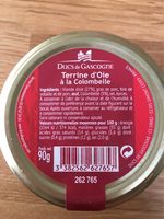 Terrine d'Oie à la Colombelle