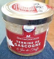 Terrine de Gascogne et jus de truffe