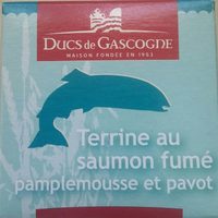 Terrine au saumon fumé pamplemousse et pavot