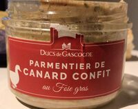 Parmentier de canard au foie gras